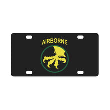 Load image into Gallery viewer, SSI - 17th Airborne Division X 300 Classic License Plate