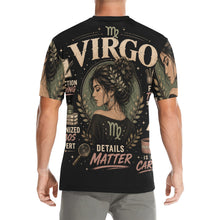 Load image into Gallery viewer, Virgo - perfection in progress Men's All Over Print Crew Neck T-Shirt