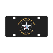 Load image into Gallery viewer, 2nd Infantry Division - Korea X 300 Classic License Plate