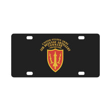 Load image into Gallery viewer, SSI - United States Army Air Defense Artillery Command - ARADCOM X 300 Classic License Plate