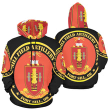 Load image into Gallery viewer, Men's All Over Print Hoodie (USA Size) (Model H13) - Army - Fort Sill Field Artillery School, COA Fort Sill, OK