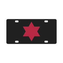 Load image into Gallery viewer, SSI - 6th Infantry Division wo Txt X 300 Classic License Plate