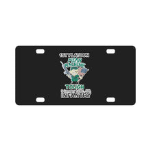 Load image into Gallery viewer, 1st Platoon Infantry X 300 Classic License Plate