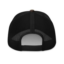 Load image into Gallery viewer, Camouflage trucker hat - Army - Enlisted - Sergeant First Class - SFC - Blue X 300