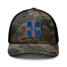 Load image into Gallery viewer, Camouflage trucker hat - Army - 190th Glider Infantry Regiment wo Txt X 300