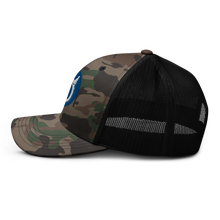 Load image into Gallery viewer, Camouflage trucker hat - Army - 130th Infantry Division - SSI wo Txt X 300