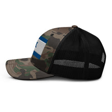Load image into Gallery viewer, Camouflage trucker hat - Israel Flag