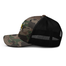 Load image into Gallery viewer, Camouflage trucker hat - Army - The Best Job I ever had - Infantry Br - US Army X 300