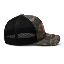 Load image into Gallery viewer, Camouflage trucker hat - Spyder Ryder - Free Wheel Motion - Red