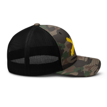 Load image into Gallery viewer, Camouflage trucker hat - Army - 40th Artillery Branch wo Txt