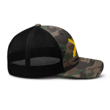 Load image into Gallery viewer, Camouflage trucker hat - Army - 12th Field Artillery Regt - Artillery Br wo Txt