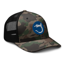 Load image into Gallery viewer, Camouflage trucker hat - Army - 130th Infantry Division - SSI wo Txt X 300