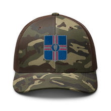 Load image into Gallery viewer, Camouflage trucker hat - Army - 190th Glider Infantry Regiment wo Txt X 300