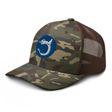 Load image into Gallery viewer, Camouflage trucker hat - Army - 130th Infantry Division - SSI wo Txt X 300
