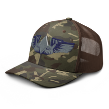 Load image into Gallery viewer, Camouflage trucker hat - AAC - WASP Wing wo Txt