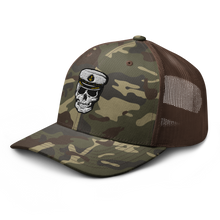 Load image into Gallery viewer, Camouflage trucker hat - Sailor - Skull - Cap X 300