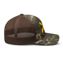 Load image into Gallery viewer, Camouflage trucker hat - Army - 40th Artillery Branch wo Txt