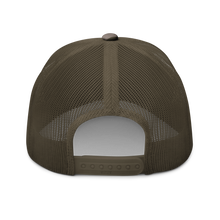 Load image into Gallery viewer, Camouflage trucker hat - Army - Enlisted - Sergeant First Class - SFC - Blue X 300
