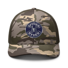 Load image into Gallery viewer, Camouflage trucker hat - Spyder Ryder - Free Wheel Motion - Blue