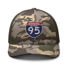 Load image into Gallery viewer, Camouflage trucker hat - Govt - Interstate 95 - Delaware