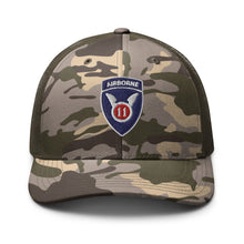 Load image into Gallery viewer, Camouflage trucker hat - Army - 11th Airborne Division wo txt