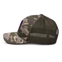 Load image into Gallery viewer, Camouflage trucker hat - SSI - 8th Personnel Command wo Txt X 300