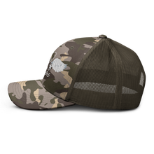 Load image into Gallery viewer, Camouflage trucker hat - Navy - Rate - Aviation Warfare Systems Operator wo Txt X 300