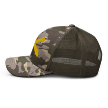 Load image into Gallery viewer, Camouflage trucker hat - Army - 40th Artillery Branch wo Txt