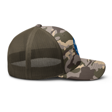 Load image into Gallery viewer, Camouflage trucker hat - Army - 130th Infantry Division - SSI wo Txt X 300