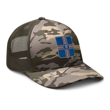 Load image into Gallery viewer, Camouflage trucker hat - Army - 190th Glider Infantry Regiment wo Txt X 300