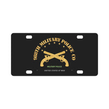 Load image into Gallery viewer, 988th Military Police Company X 300 Classic License Plate
