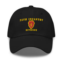 Load image into Gallery viewer, Dad hat - Army - 25th Infantry Division X 300 - Hat