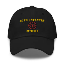 Load image into Gallery viewer, Dad hat - Army - 27th Infantry Division X 300 - Hat