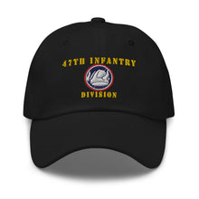 Load image into Gallery viewer, Dad hat - Army - 47th Infantry Division X 300 - Hat