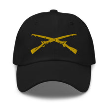 Load image into Gallery viewer, Dad hat - Army - Infantry Branch - Crossed Rifles