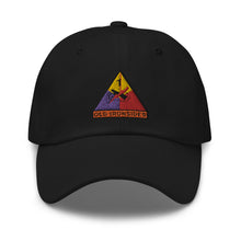 Load image into Gallery viewer, Dad hat - Army - 1st Armored - Old Ironsides wo Txt