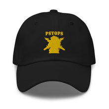 Load image into Gallery viewer, Dad hat - Army - PSYOPS w Branch Insignia - Line X 300 - Hat
