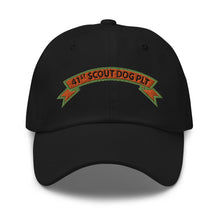 Load image into Gallery viewer, Dad hat - Army - 41st Scout Dog Platoon wo Txt
