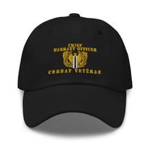 Load image into Gallery viewer, Dad hat - Army - Chief Warrant Officer 5 - CW5 - Combat Veteran - Line