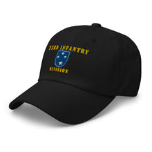 Load image into Gallery viewer, Dad hat - Army - 23rd Infantry Division X 300 - Hat