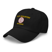Load image into Gallery viewer, Dad hat - Army - 31st Infantry Division X 300 - Hat