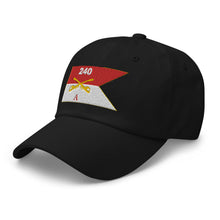 Load image into Gallery viewer, Dad hat - Army - Alpha Troop, 240th Cavalry Regiment - Guidon