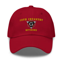 Load image into Gallery viewer, Dad hat - Army - 19th Infantry Division X 300 - Hat