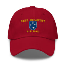 Load image into Gallery viewer, Dad hat - Army - 23rd Infantry Division X 300 - Hat