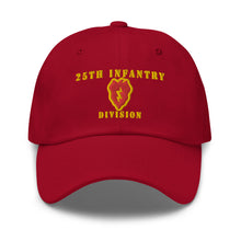 Load image into Gallery viewer, Dad hat - Army - 25th Infantry Division X 300 - Hat