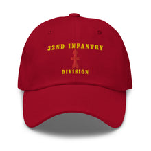 Load image into Gallery viewer, Dad hat - Army - 32nd Infantry Division X 300 - Hat