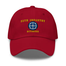 Load image into Gallery viewer, Dad hat - Army - 35th Infantry Division X 300 - Hat