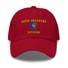 Load image into Gallery viewer, Dad hat - Army - 38th Infantry Division X 300 - Hat