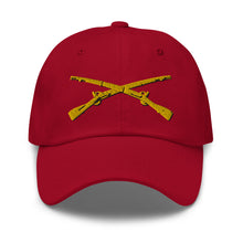 Load image into Gallery viewer, Dad hat - Army - Infantry Branch - Crossed Rifles