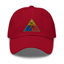 Load image into Gallery viewer, Dad hat - Army - 781st Tank Battalion SSI